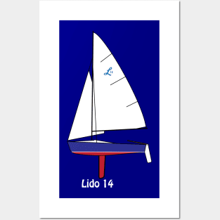 Lido 14 Sailboat Posters and Art